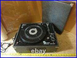 Rare! Vintage Beckley-Cardy 322-487 phonograph, portable record player. Works