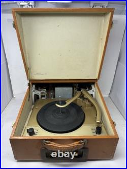 Rare Vintage Columbia Model 526 360 K2 Phonograph Record Player Untested