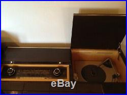 Rare Vintage Grundig Stereo Console-Turntable, Record Player, Radio