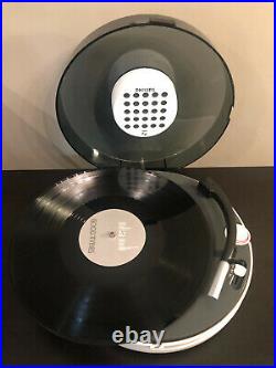 Rare Vintage Philips 22GF303 Portable Record Player UFO Battery & Mains SERVICED