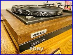 Rare Vintage Pioneer PL-55D Direct Drive Turntable Record Player