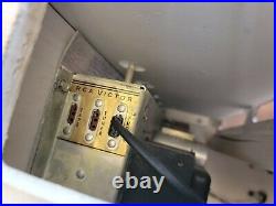 Rca Victor Rare MCM Wall Mount Insert Tube Amp Record Player Phonograph Vtg Wood