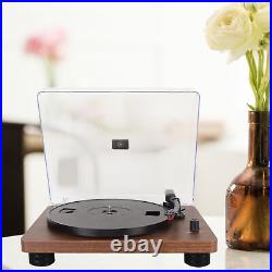 Record Player BT5.0 3 Speed Stereo Vintage Turntable Phonograph With Speaker