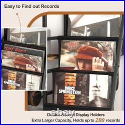 Record Player Stand with Vinyl Storage, Record Player Table with Vinyl Record