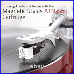 Record Player Turntables Belt-Drive with Wireless Output Connectivity Vinyl