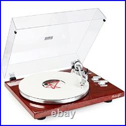 Record Player Turntables Belt-Drive with Wireless Output Connectivity Vinyl