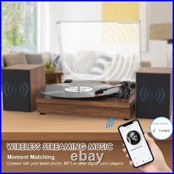 Record Player with Speakers, 3-Speed Vinyl Record Player with Dual Stereo Spe Record Player with Speakers, 3-Speed Vinyl Record Player with Dual Stereo Spe
