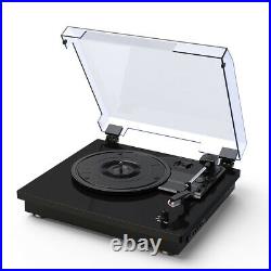 Record Player with Stereo Speakers 3-speed Turntable LP Phonograph BT