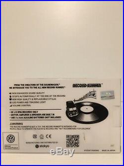 Record Runner Vw Bus Worlds Smallest Portable Record Player