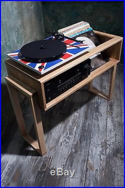 Record player stand, Record Player Cabinet, Media Console, Turntable stand