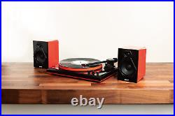 Refurbished Gemini Bluetooth Vinyl Record Player Home Turntable With Speakers