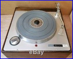 Rek-O-Kut B-12GH Idler-Drive 33-45-78 RPM Turntable Record Player Working