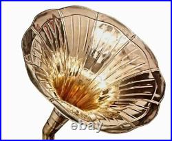 Replica Gramophone Player 78 rpm phonograph Brass Horn HMV Vintage Wind Up Replica Gramophone Player 78 rpm phonograph Brass Horn HMV Vintage Wind Up