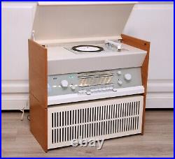Restored! Braun Atelier 11 + L1 Speaker Box Phono Tube Radio Record Player Rams