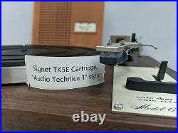 Restored Marantz 6110 Turntable Record Player Signet TK5E Cart & Manual NICE