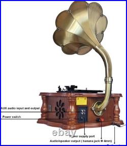 Retro Gramophone Record Player with Bluetooth Retro Gramophone Record Player with Bluetooth