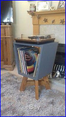 Retro Handmade Vintage Record Player Table / Small Table