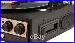 Retro Vintage Radio cassette Mp3 Record Player Turntable Vinyl Lp Bluetooth USB
