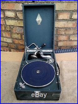 Retro Vintage Turntable Gramophone Record-player Of Vinil USSR Soviet