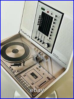 Rosita Commander Luxus Philips Record Player Turntable Radio Hifi System 70s Vtg Rosita Commander Luxus Philips Record Player Turntable Radio Hifi System 70s Vtg