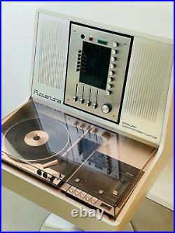 Rosita Commander Luxus Philips Record Player Turntable Radio Hifi System 70s Vtg