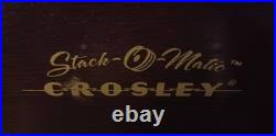 SALE! Crosley Stack O Matic Record Player- CR-72 RARE! HARD2FIND! GREAT COND