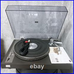 SANSUI SR-525 Direct Drive Turntable Record Player Black from Japan Vintage Used SANSUI SR-525 Direct Drive Turntable Record Player Black from Japan Vintage Used