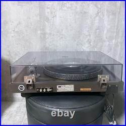 SANSUI SR-525 Direct Drive Turntable Record Player Black from Japan Vintage Used SANSUI SR-525 Direct Drive Turntable Record Player Black from Japan Vintage Used