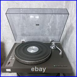 SANSUI SR-525 Direct Drive Turntable Record Player Black from Japan Vintage Used SANSUI SR-525 Direct Drive Turntable Record Player Black from Japan Vintage Used