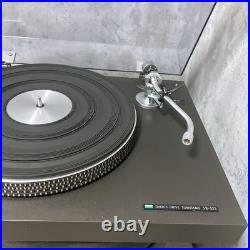 SANSUI SR-525 Direct Drive Turntable Record Player Black from Japan Vintage Used SANSUI SR-525 Direct Drive Turntable Record Player Black from Japan Vintage Used