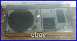 SHARP SG-309H vintage retro Record player Stereo Music System. TAPE not working