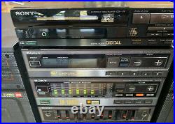 SONY FH-150W 1987 Rare Vintage Stereo Cassette Player Boombox amp works