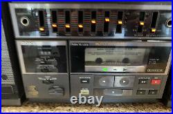 SONY FH-150W 1987 Rare Vintage Stereo Cassette Player Boombox amp works