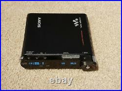 SONY MZ RH1 Hi MD Minidisc Player Recorder Bare Unit Bright Screen
