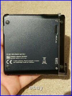 SONY MZ RH1 Hi MD Minidisc Player Recorder Bare Unit Bright Screen