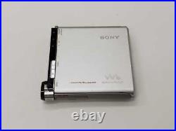 SONY MiniDisc Recorder Player Mz-Rh1 Hi-MD Walkman silver