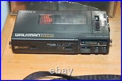SONY WM-D6C Walkman Professional Cassette Player Recorder Tested & Working