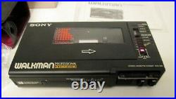 SONY WM-D6C Walkman Professional Cassette Player Recorder with box & case