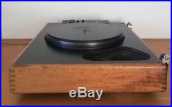 SOTA Sapphire Turntable with Original Dustcover Vintage HI-FI Record Player