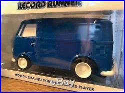 STOKYO Record Runner Portable Record Player Volkswagen Soundwagon Royal blue