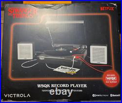 STRANGER THINGS Victrola WSQK Record Player Turntable Speakers Netflix
