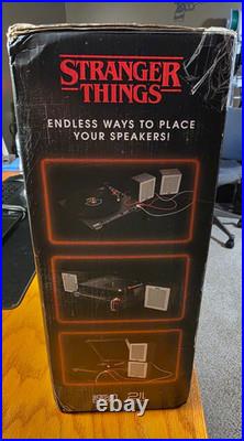 STRANGER THINGS Victrola WSQK Record Player Turntable Speakers Netflix