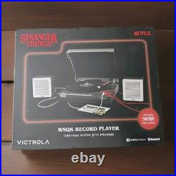 STRANGER THINGS Victrola WSQK Record Player Turntable Speakers Netflix NEW