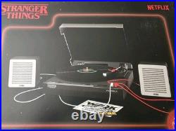 STRANGER THINGS Victrola WSQK Record Player Turntable Speakers Netflix NEW