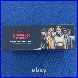 STRANGER THINGS Victrola WSQK Record Player Turntable Speakers Netflix NEW