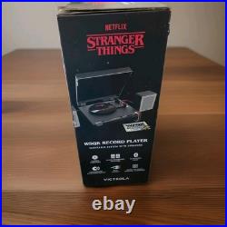 STRANGER THINGS Victrola WSQK Record Player Turntable Speakers Netflix NEW