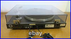 Sansui SR-222 Manual Turntable Record Player Tested Working Good Free Shipping