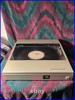 Sanyo P33 Japanese Record player Linear tracking Turntable Automatic Vintage