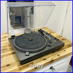 Sanyo TP-1020 Direct Drive Turntable Record Player Tested Good Condition Japan