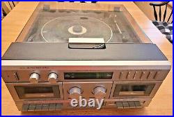 Sears AM/FM Stereo System 132.91948350 8-Track, double tape deck, Record player